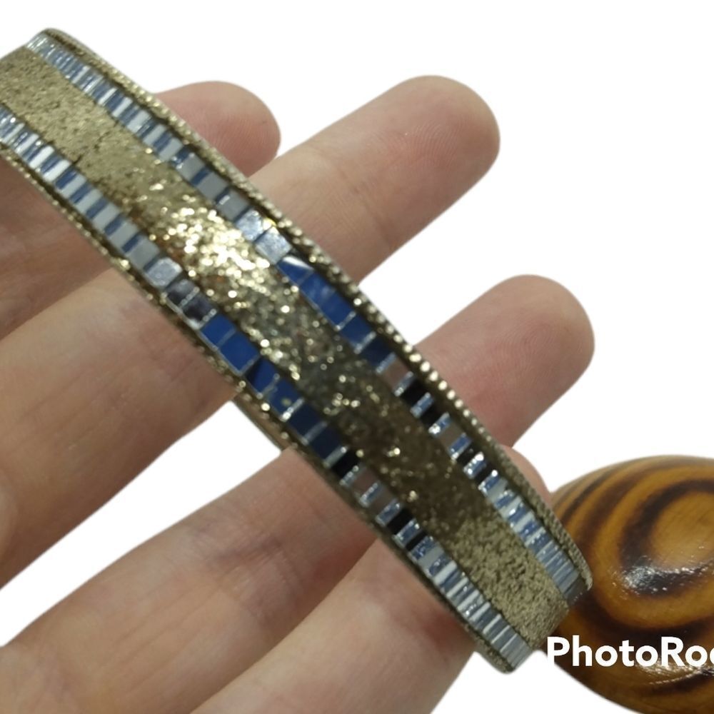Sparkle flash Gatsby‎ bracelet bangle B1134